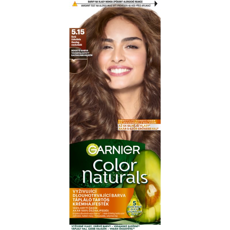 Garnier Color Naturals Creme Haarfarbe Farbton 5.15 Rich Chocolate . 1 Stk