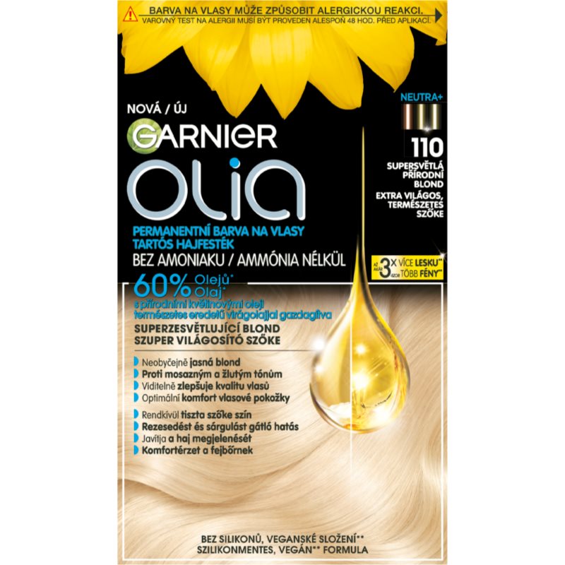Garnier Olia Big Kit coloration cheveux permanente teinte 6.3 Gold - vue 3