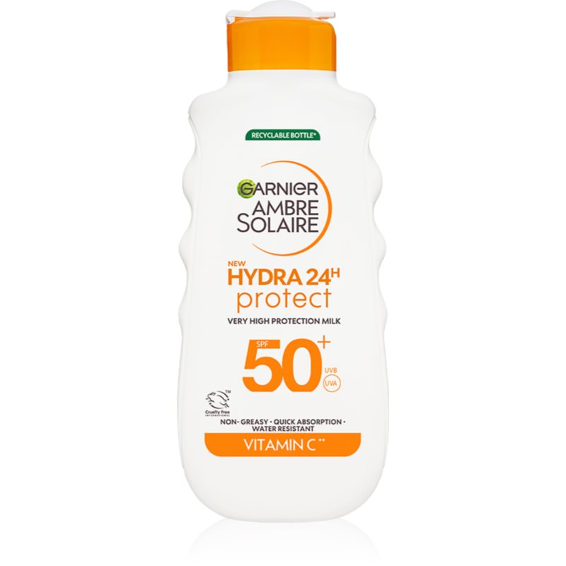 Garnier Ambre Solaire Hydra24 h Protect Ochranné opalovací mléko SPF 50