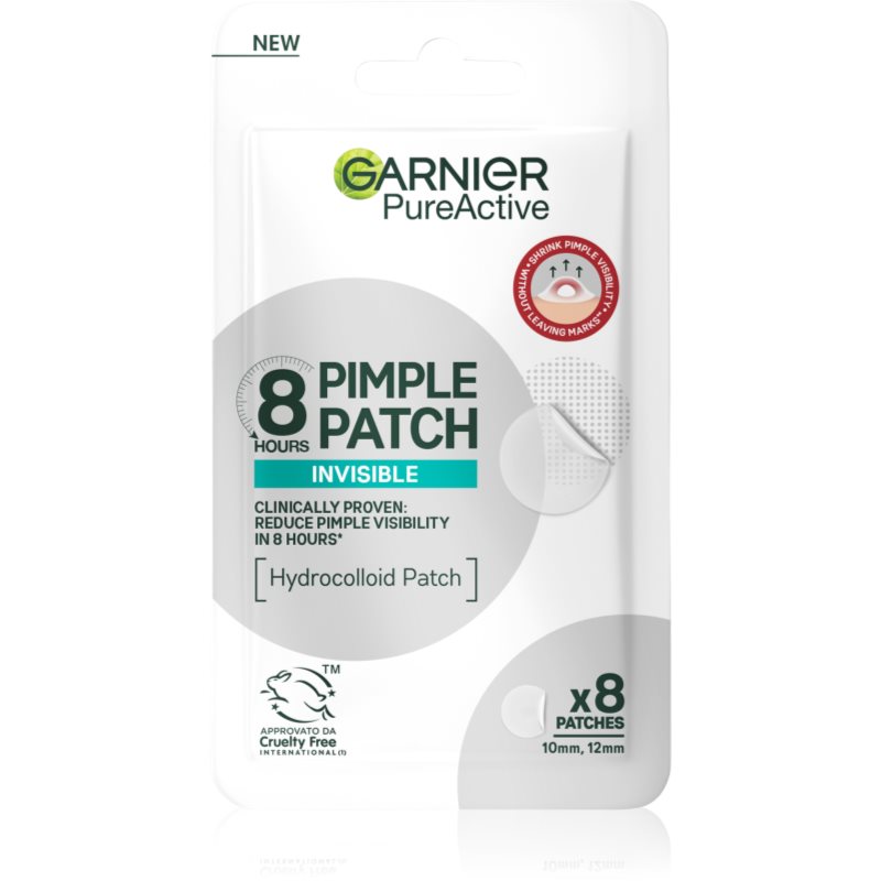 Garnier Mulher Pure Active Pimple Patch Patches Para Pele Problemática Gel Cremoso Matificante 8 Un.