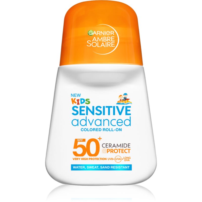 Garnier Kids Sensitive Advanced Bräunungsmilch für Kinder roll-on SPF 50+ 50 ml