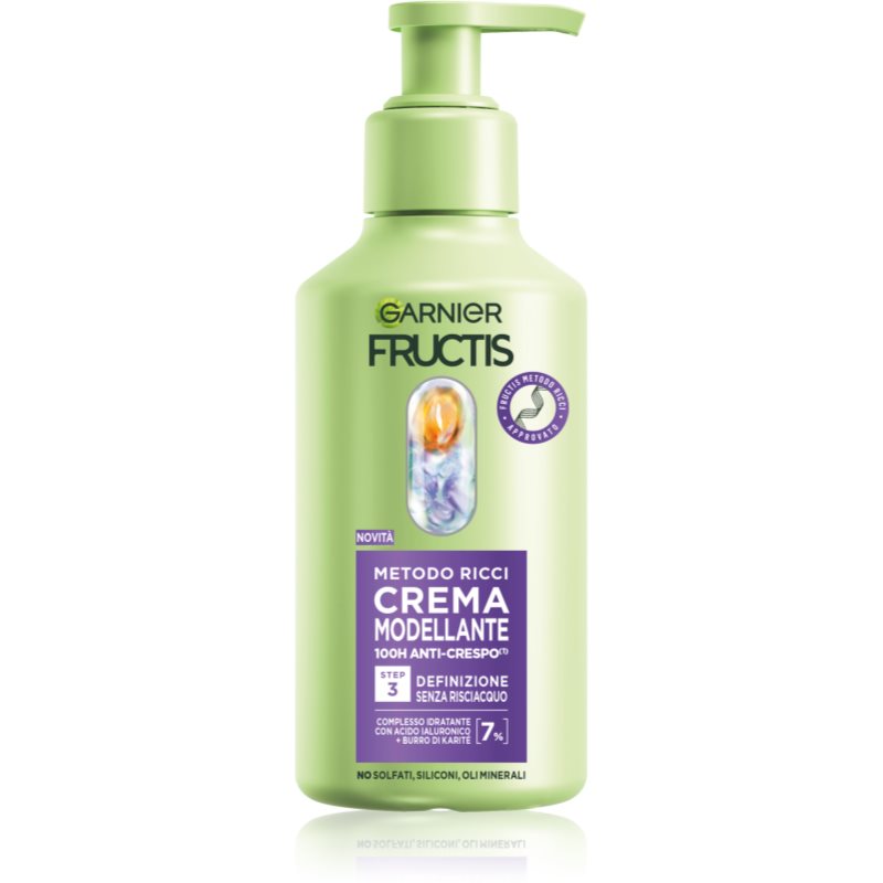 Garnier Mulher Fructis Metodo Ricci Creme Para Cabelo Encaracolado 260 Ml
