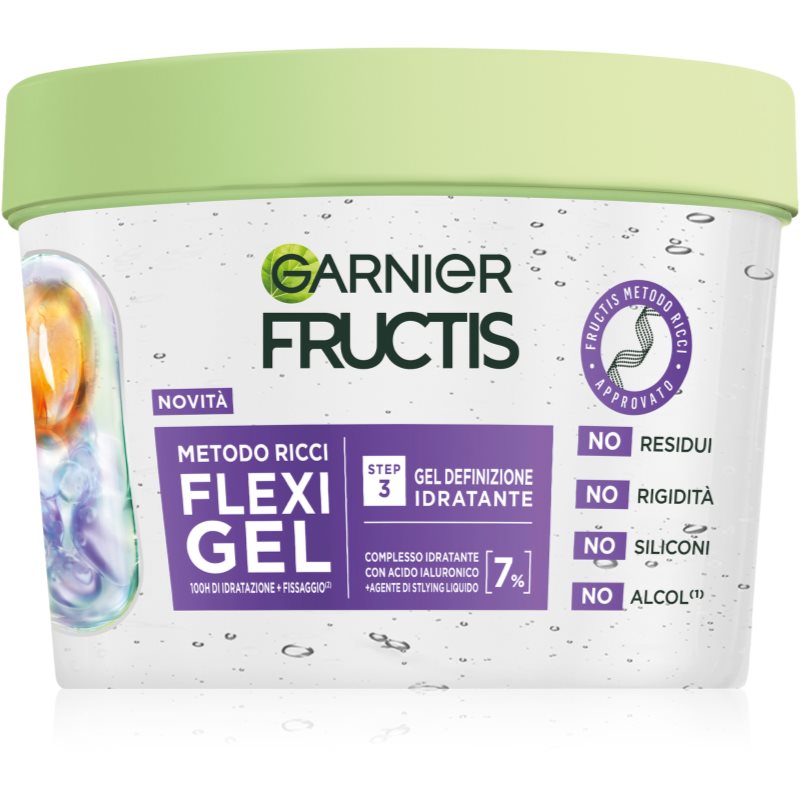 Garnier Fructis Flexi Hold Stylinggel für welliges und lockiges Haar 370 ml