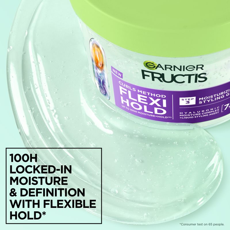 Garnier Fructis Flexi Hold stylingový gél pre vlnité a kučeravé vlasy 370 ml