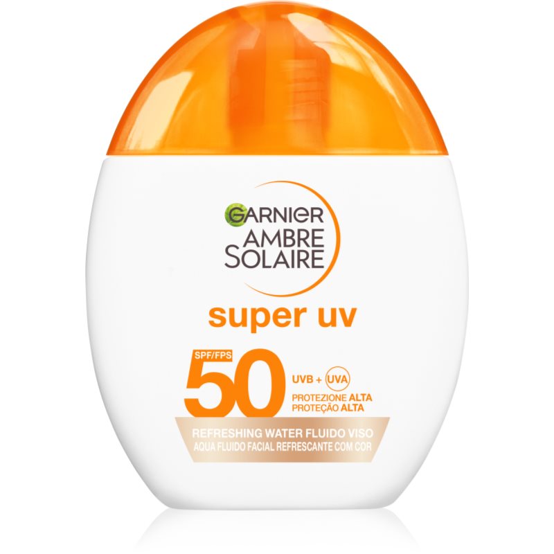 Garnier Ambre Solaire Super UV crema protettiva colorata ad alta protezione UV SPF 50 1 pz