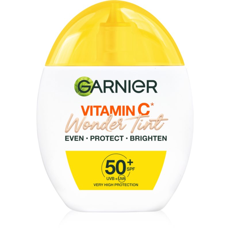 Garnier Vitamin C Wonder Tint leichtes getöntes Fluid SPF 50+ Farbton Light 40 ml