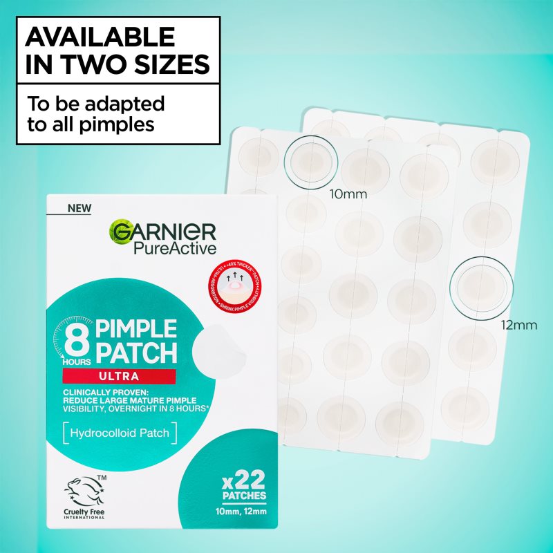 Garnier Pure Active Pimple Patch Ultra náplasti na problematickú pleť proti akné 22 ks