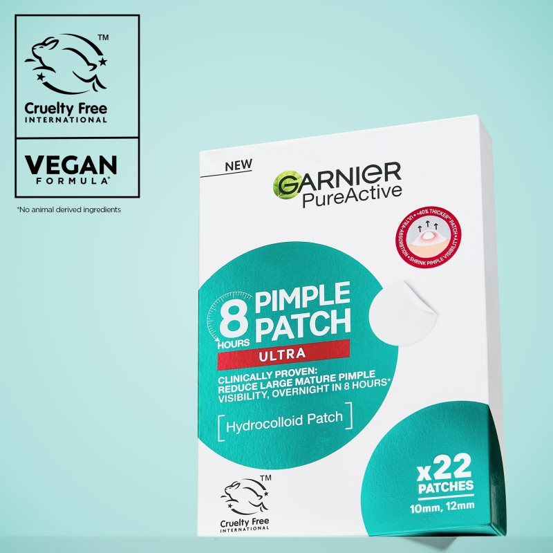 Garnier Pure Active Pimple Patch Ultra náplasti na problematickú pleť proti akné 22 ks
