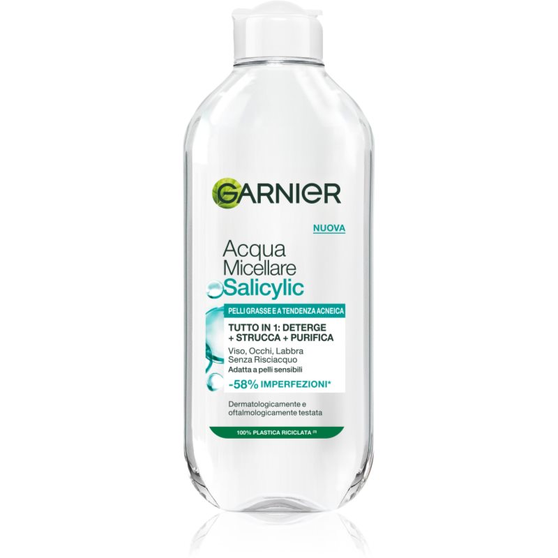 Garnier Mulher Salicylic Água Micelar Para Pele Problemática, Acne 400 Ml