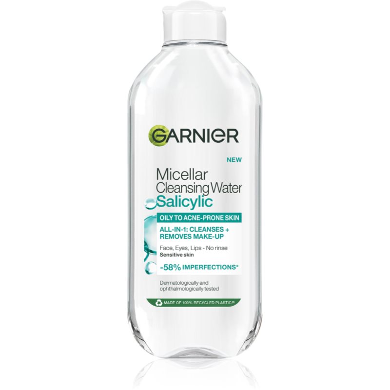 Garnier Salicylic Micellar Cleansing Water micelární čisticí voda s kyselinou salicylovou 400 ml