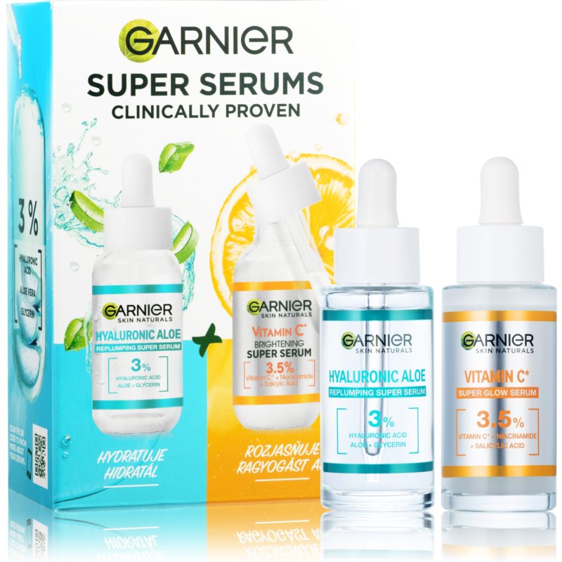 Garnier Skin Naturals facial serum (gift set)
