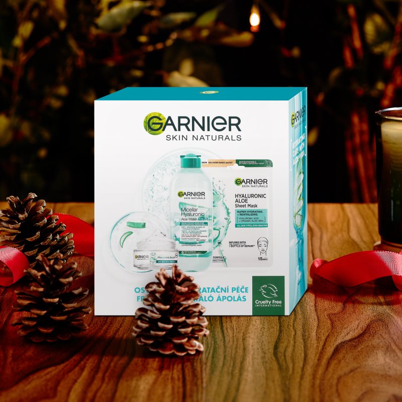 Garnier Skin Naturals Hyaluronic Aloe Gift Set (for Intensive Hydration)