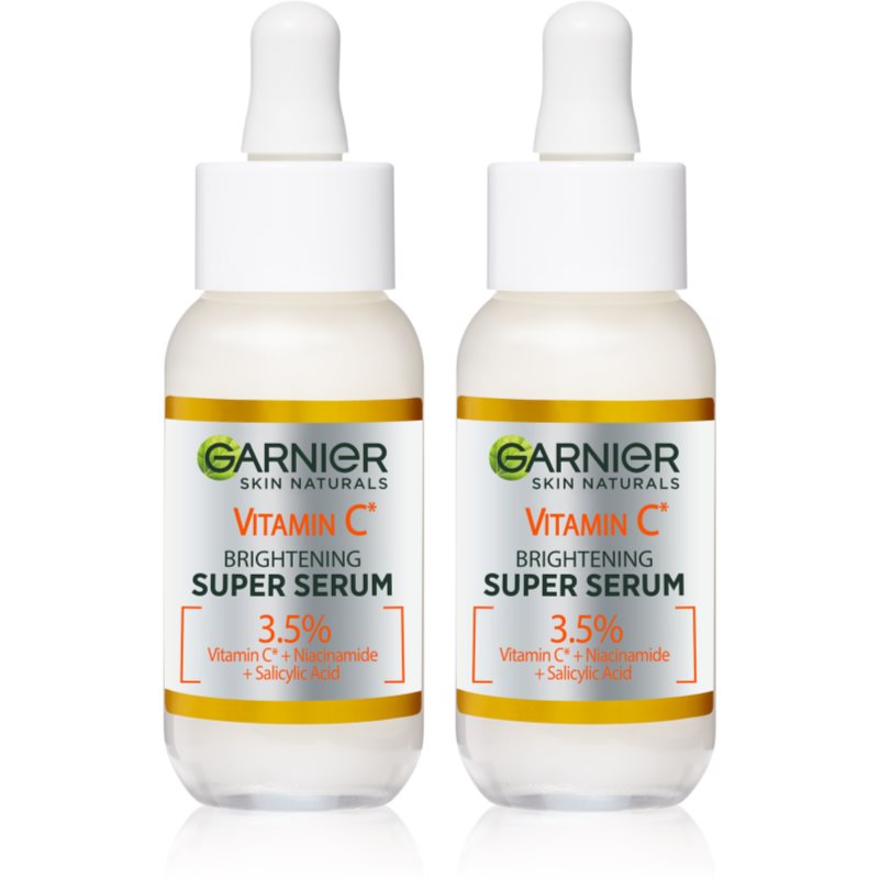 Garnier Skin Naturals Vitamin C ser stralucire cu vitamina C 2 x 30 ml