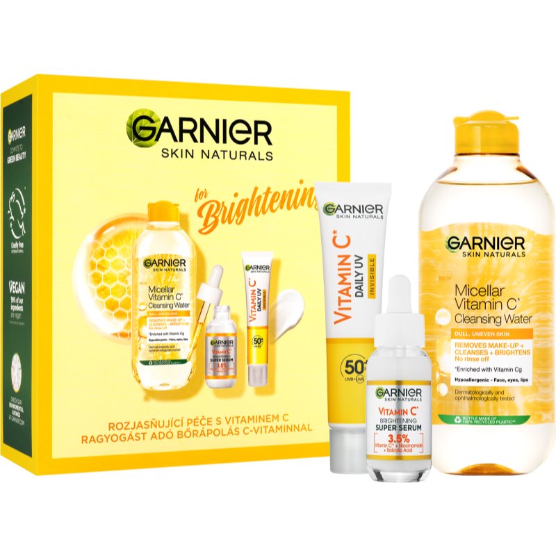 Garnier Skin Naturals Vitamin C Presentförpackning för ansikte 1 st. female