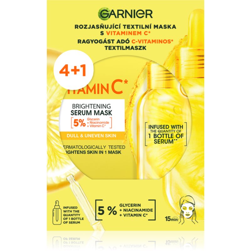 Garnier Vitamin C mask with vitamin C