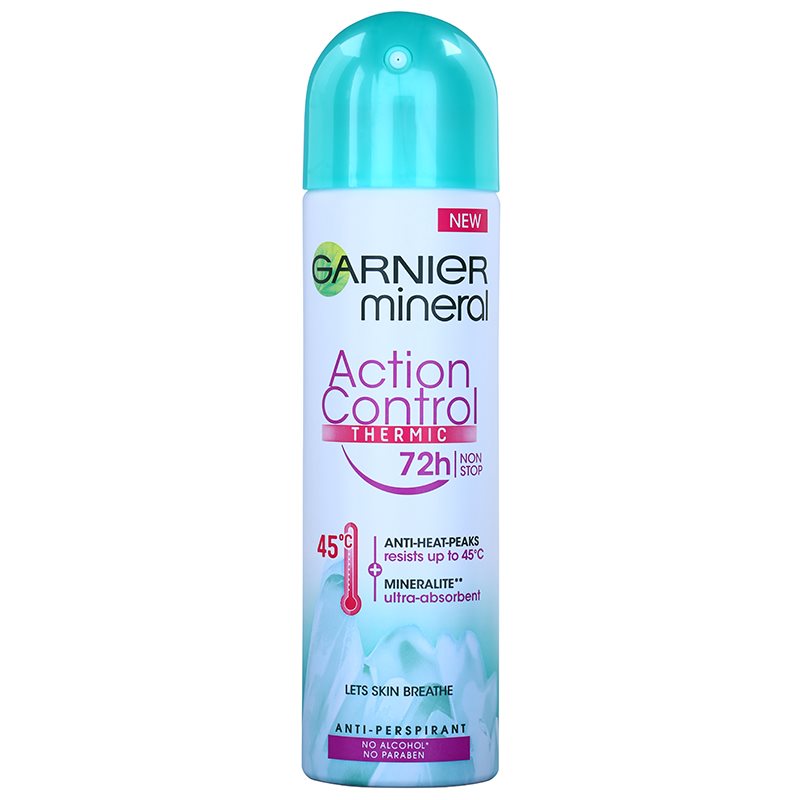 

Garnier Mineral Action Control Thermic дезодорант-антиперспірант спрей