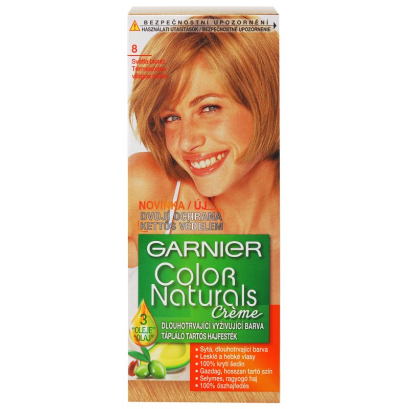 Garnier Color Naturals Creme фарба для волосся відтінок 8 Deep Medium Blond 1 кс