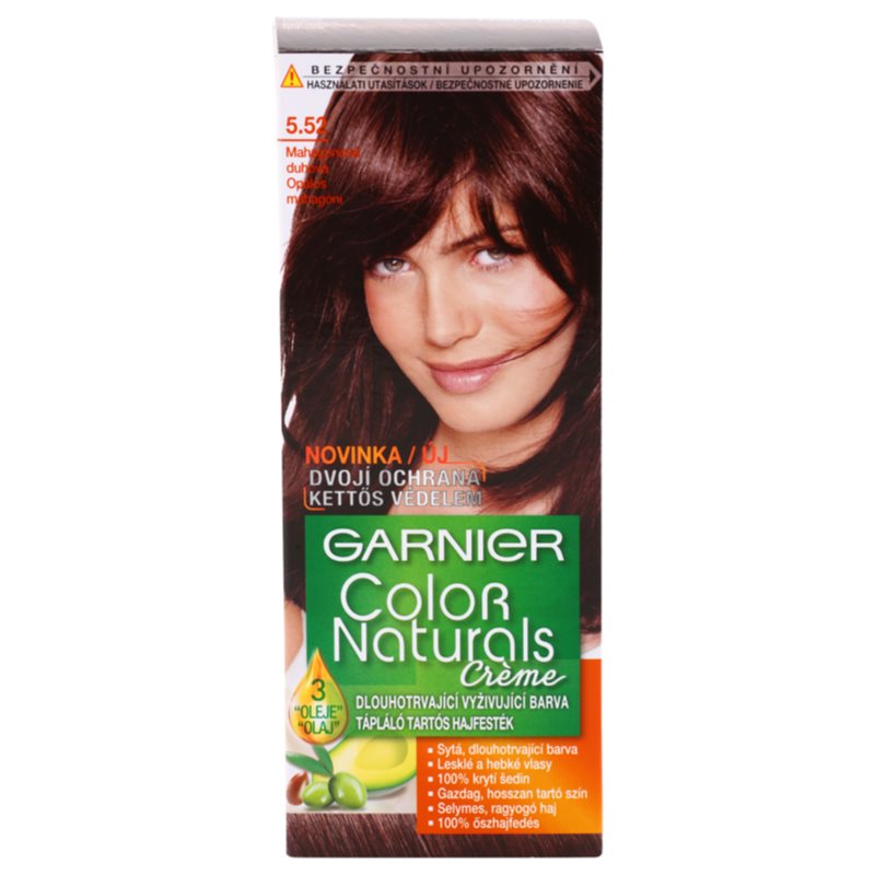 Garnier Color Naturals Creme фарба для волосся відтінок 5.52 Iridescent Mahogany
