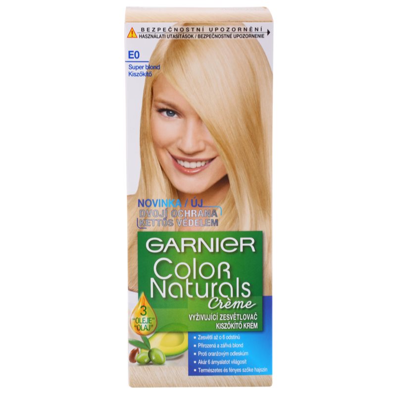 Garnier Color Naturals Creme Hair Colour Shade E0 Super Blonde
