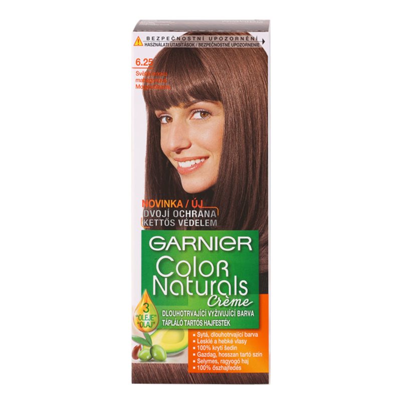 Garnier Color Naturals Creme Hair Colour Shade 6.25 Chestnut Brown Pc