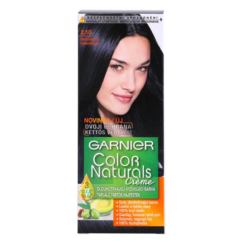 Garnier Color Naturals Creme Hair Colour Shade 2.10 Blueberry Black 1 Pc
