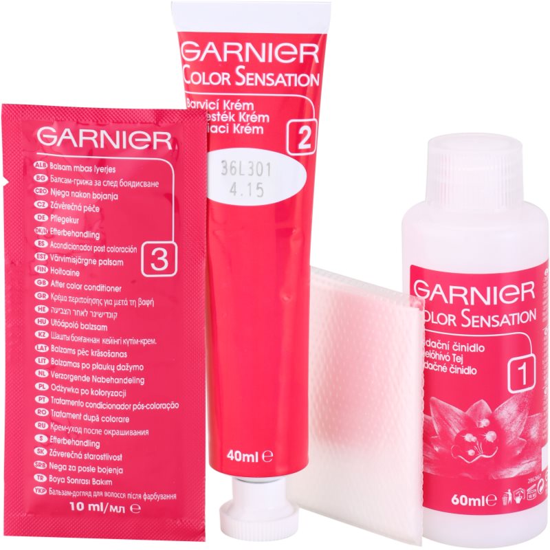 Garnier Color Sensation Hair Colour Shade 4.15 Icy Chestnut