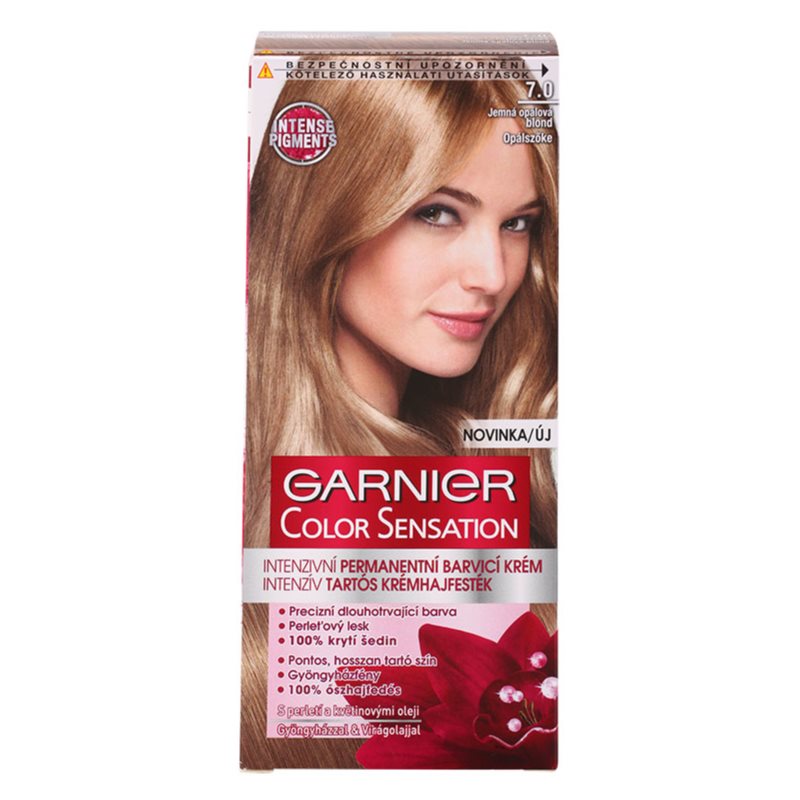 Garnier Color Sensation фарба для волосся відтінок 7.0 Delicate Opal Blond