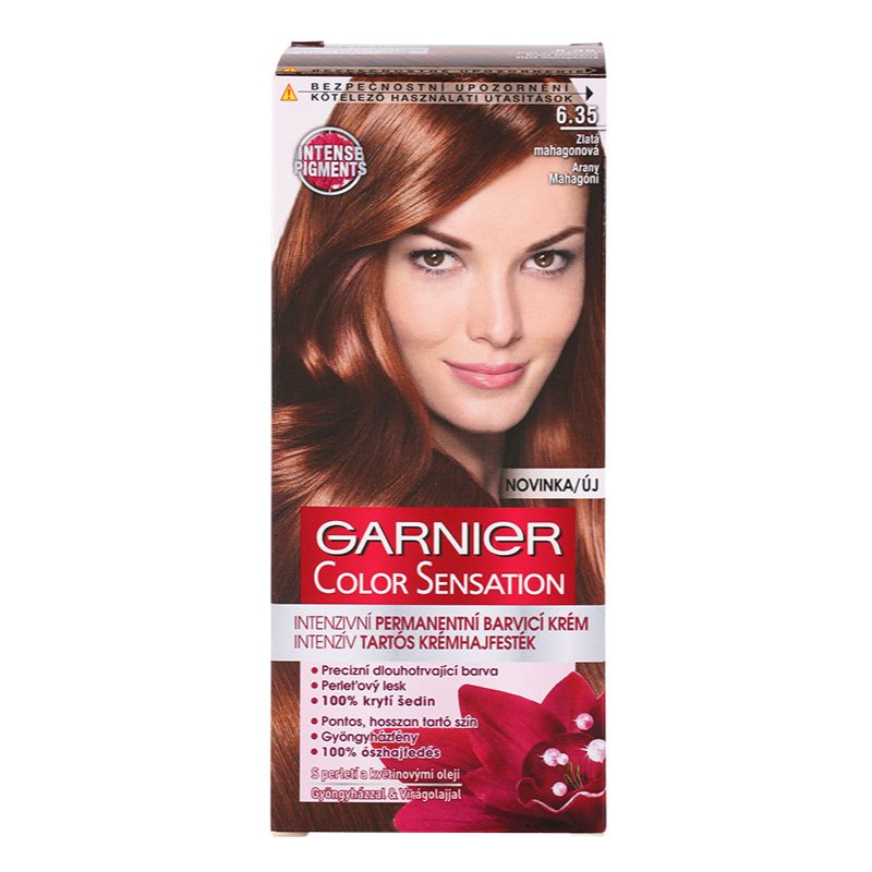 Garnier Color Sensation Hair Colour Shade 6.35 Chic Orche Brown