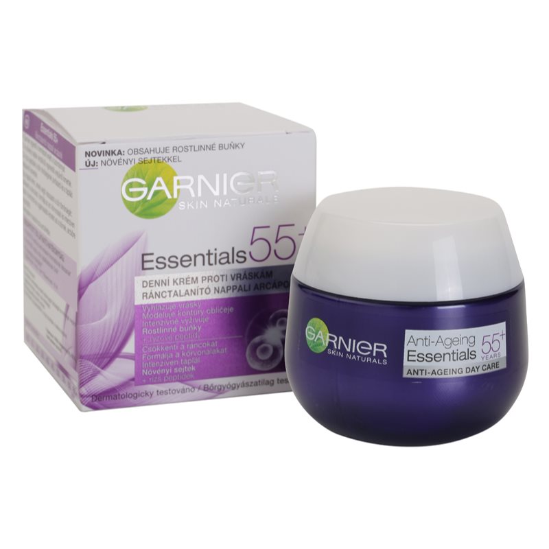 

Garnier Essentials денний крем проти зморшок 55