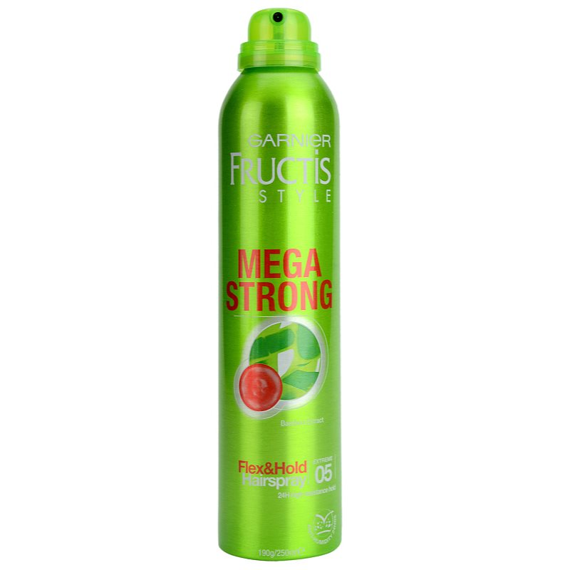 

Garnier Fructis Style Mega Strong лак для волосся з екстрактом бамбука