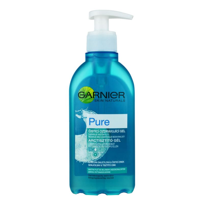 Garnier Pure čisticí gel pro problematickou pleť, akné 200 ml