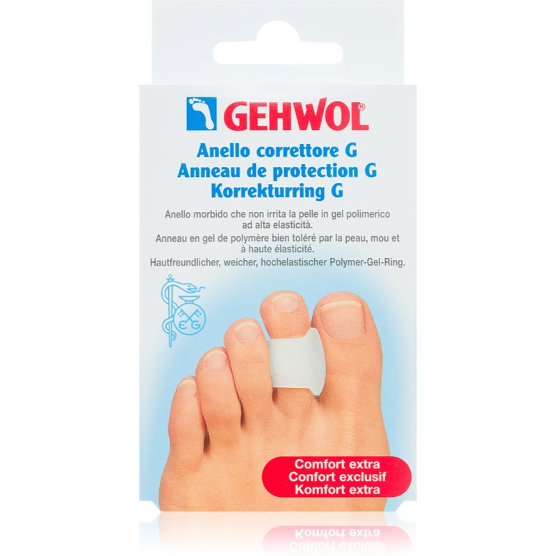 Gehwol Korekční kroužek ochranný polštářek proti otlakům, kuřím okům a deformitě malíčku 1 ks