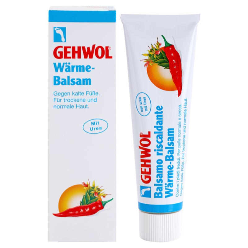 Gehwol Classic Warming Moisturising Foot Balm For Normal And Dry Skin 75 Ml