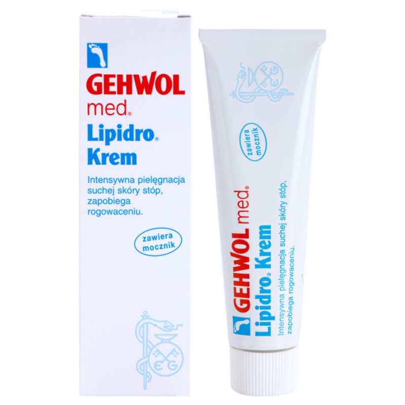 Gehwol Med Crème Pieds Pour Peaux Sèches Et Sensibles 75 Ml