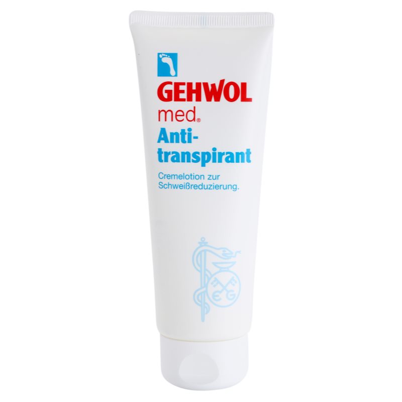 Gehwol Med krémový antiperspirant pro redukci pocení na nohy 125 ml