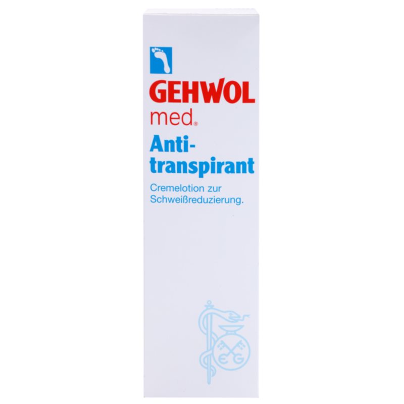 Gehwol Med Antiperspirant Cream That Reduces Sweating For Legs 125 Ml