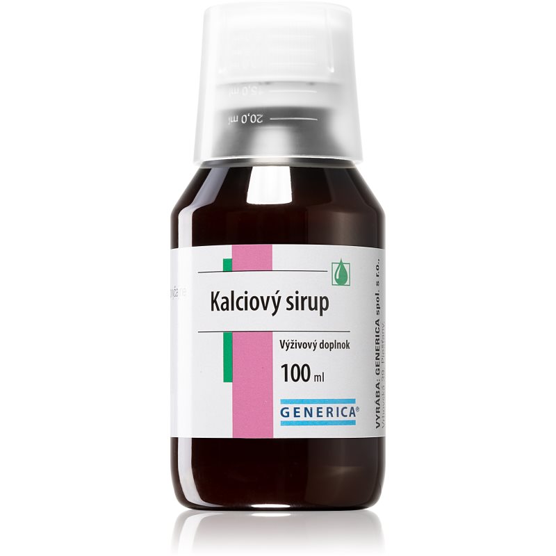 Generica Kalciový sirup sirup s vápnikom 100 ml