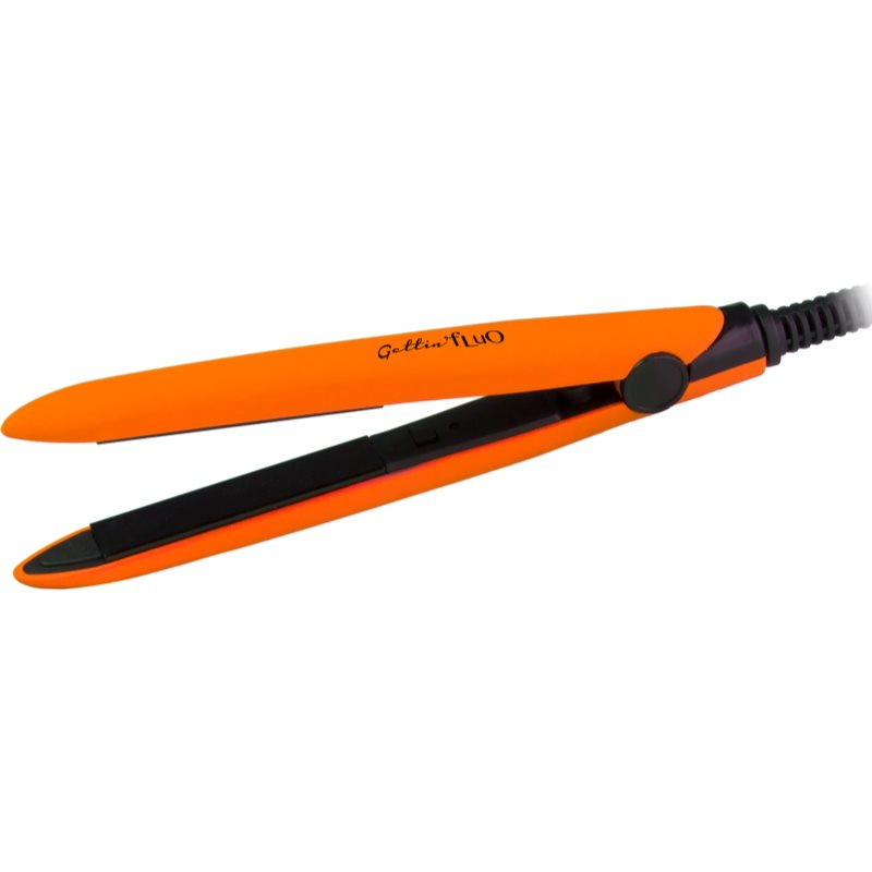 Gettin FLUO Mini Hair Straightener mini plaukų tiesinimo žnyplės Orange