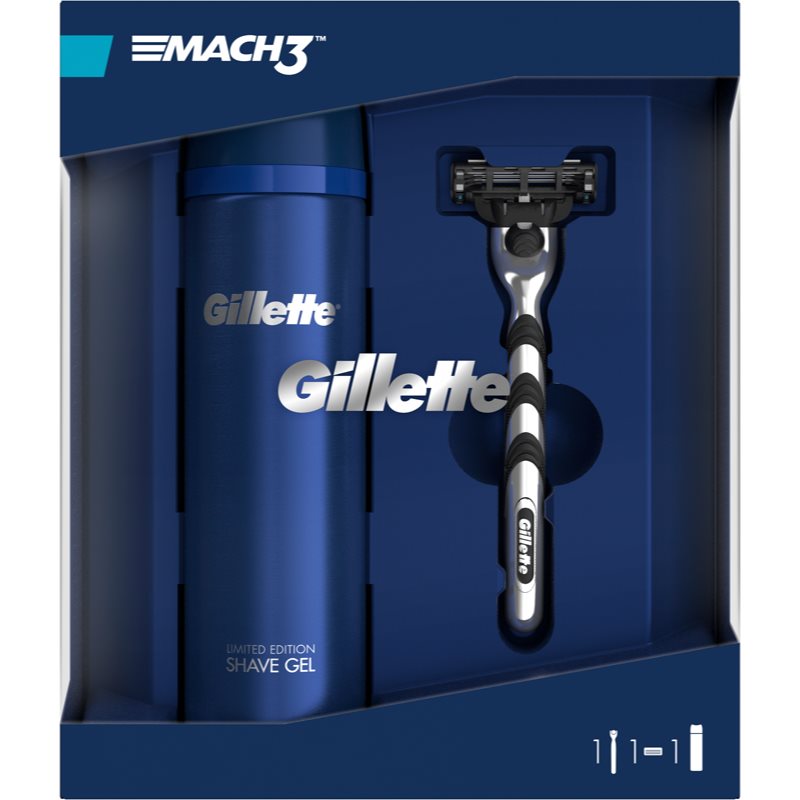 

Gillette Mach3 набір для гоління (для чоловіків)