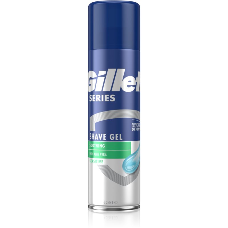 Gillette Series Sensitive гель для гоління для чоловіків 200 мл