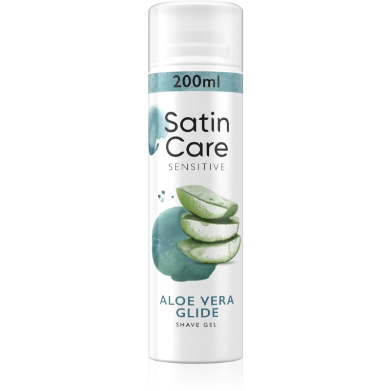 Gillette Satin Care Sensitive Skin shaving gel for women Aloe Vera 200 ml
