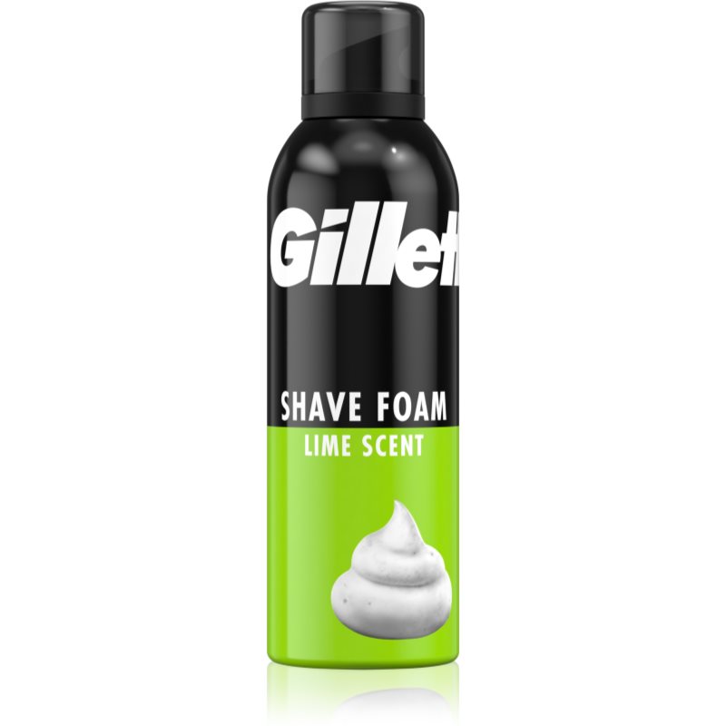 Gillette Lime Shaving Foam For Men 200 Ml