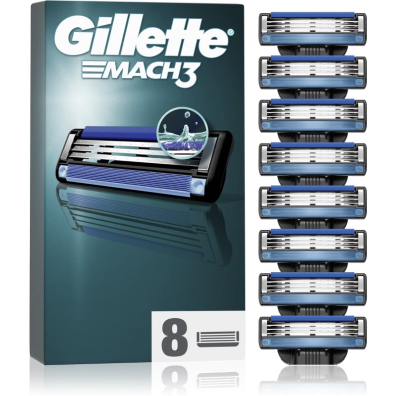 Gillette Mach3 replacement blades 8 pc

