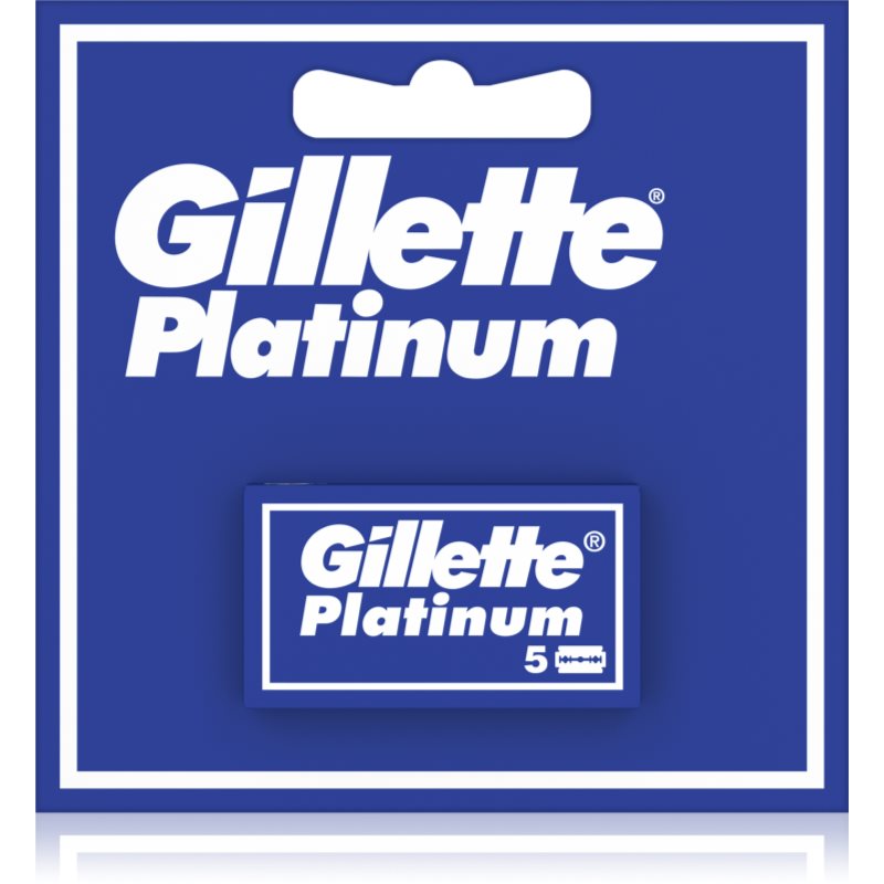 

Gillette Platinum Double Edge змінні картриджі
