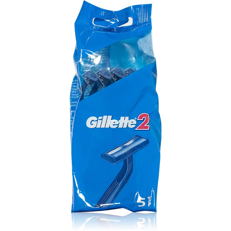 Gillette 2 vienkartiniai skustuvai 5 vnt.