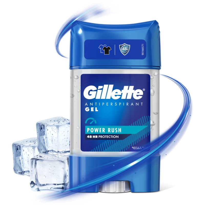 Gillette Sport Power Rush Antiperspirant Gel 70 Ml