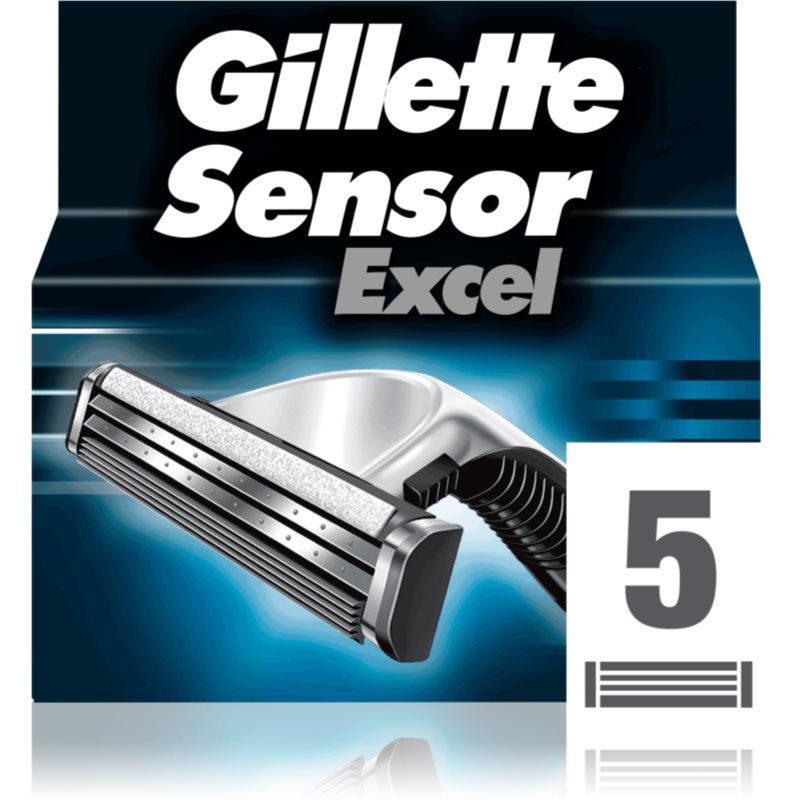 Gillette Sensor Excel Replacement Blades for Men 5 pc
