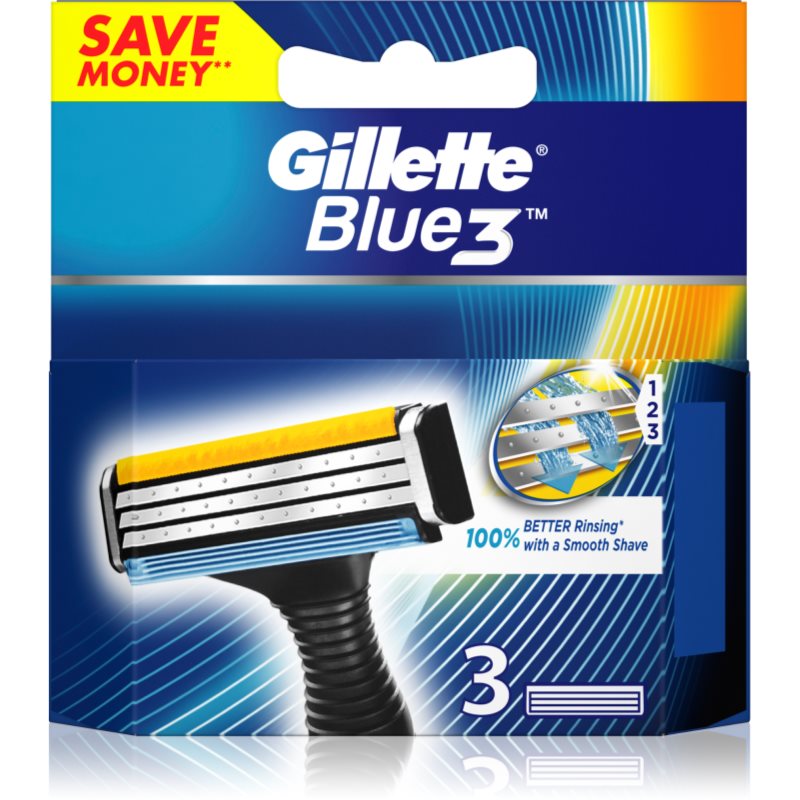 

Gillette Blue3 Змінні картриджі