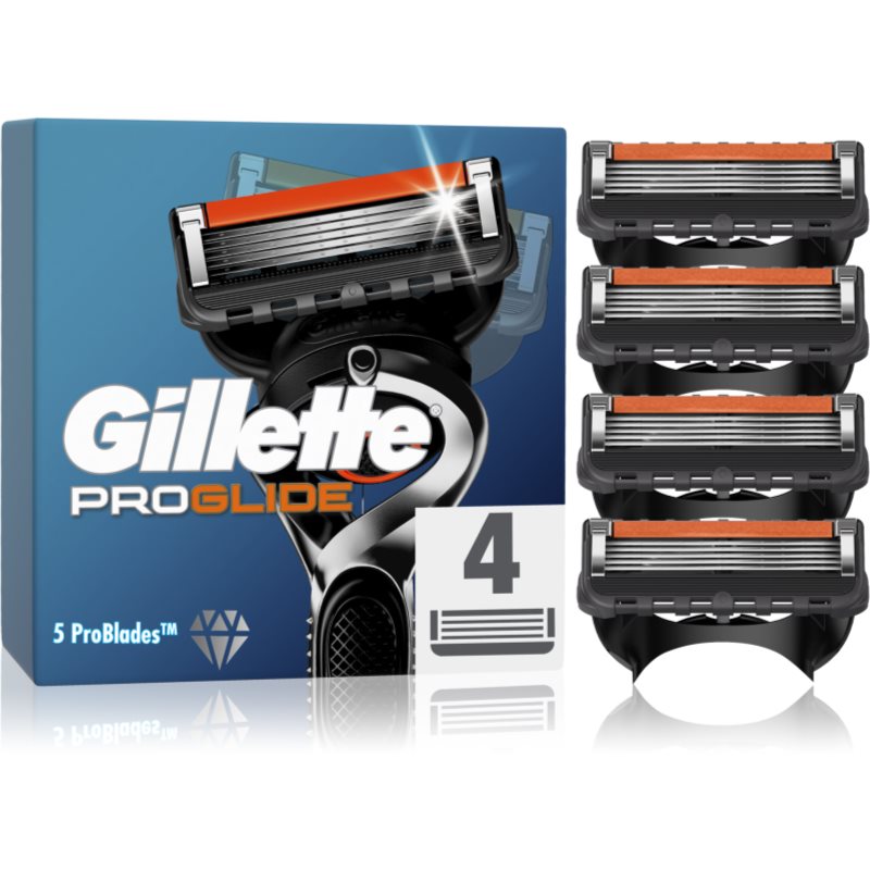 Gillette Fusion Proglide Náhradné hlavice 4 ks