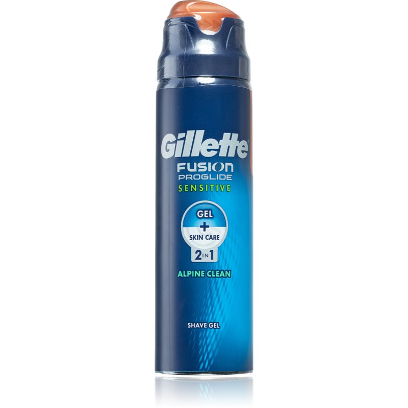 

Gillette Fusion Proglide Sensitive гель для гоління 2 в 1 Alpine Clean
